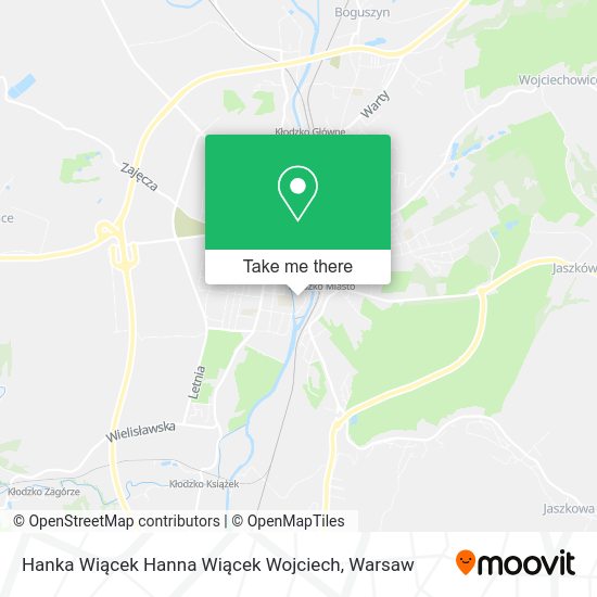 Hanka Wiącek Hanna Wiącek Wojciech map