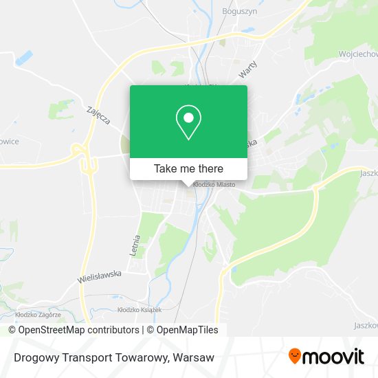 Drogowy Transport Towarowy map