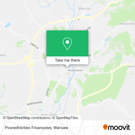 Posrednictwo Finansowe map