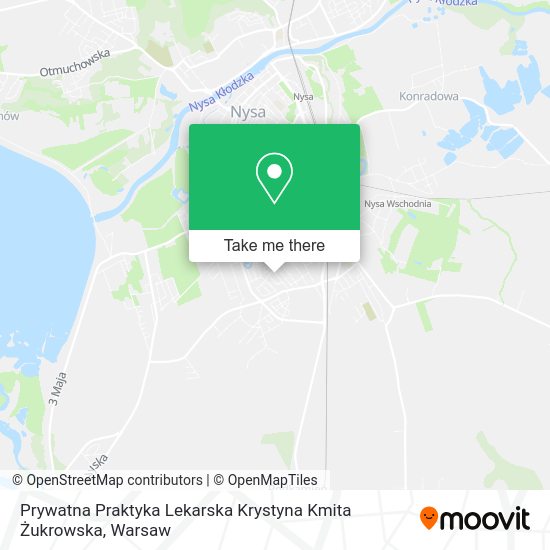 Prywatna Praktyka Lekarska Krystyna Kmita Żukrowska map