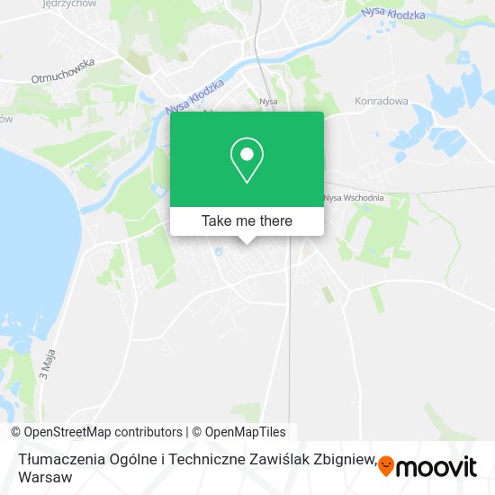 Tłumaczenia Ogólne i Techniczne Zawiślak Zbigniew map