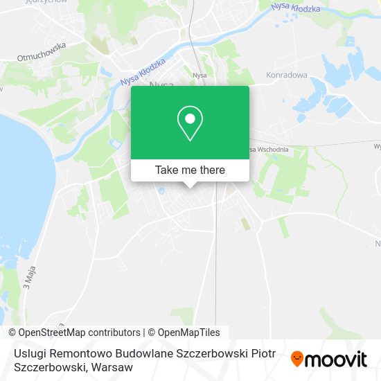 Uslugi Remontowo Budowlane Szczerbowski Piotr Szczerbowski map