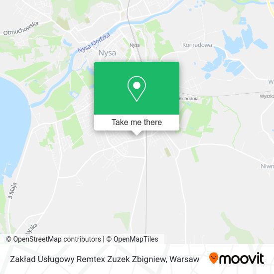 Zakład Usługowy Remtex Zuzek Zbigniew map