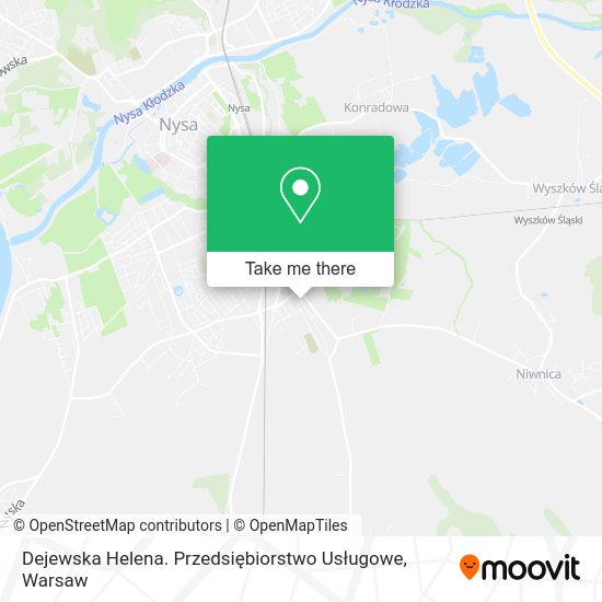 Dejewska Helena. Przedsiębiorstwo Usługowe map