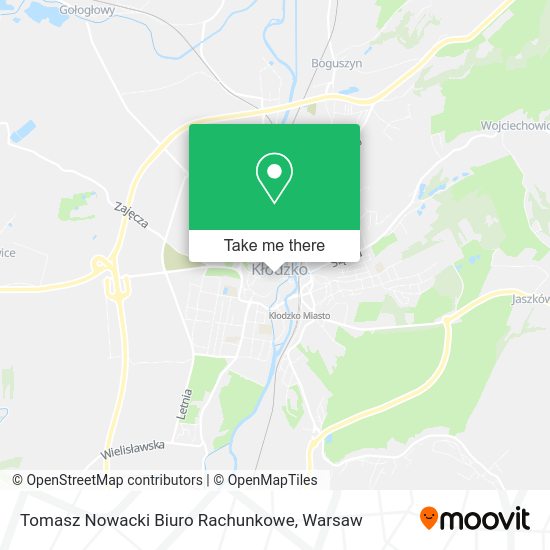 Tomasz Nowacki Biuro Rachunkowe map