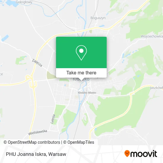 Карта PHU Joanna Iskra