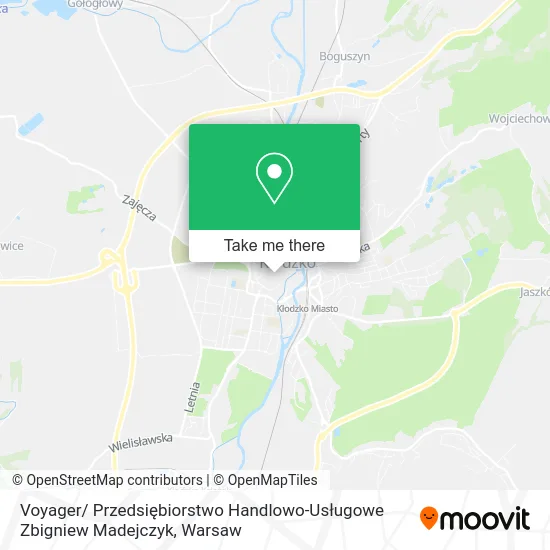 Карта Voyager/ Przedsiębiorstwo Handlowo-Usługowe Zbigniew Madejczyk