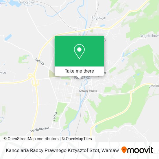 Kancelaria Radcy Prawnego Krzysztof Szot map