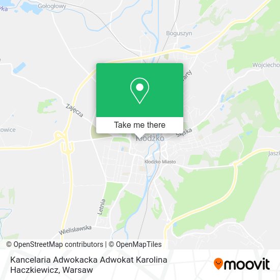 Kancelaria Adwokacka Adwokat Karolina Haczkiewicz map