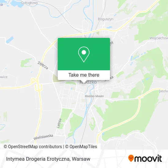 Карта Intymea Drogeria Erotyczna