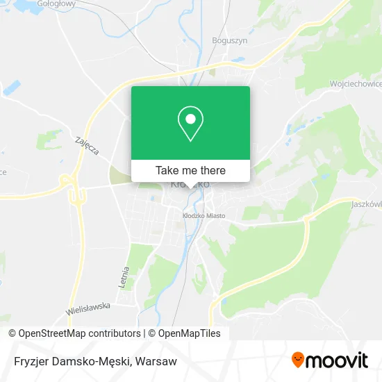 Карта Fryzjer Damsko-Męski