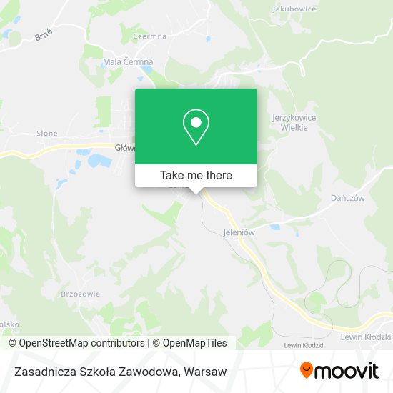 Zasadnicza Szkoła Zawodowa map