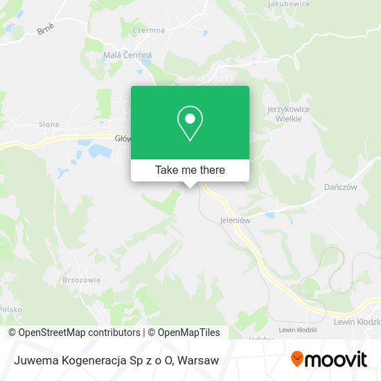 Juwema Kogeneracja Sp z o O map