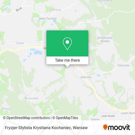 Fryzjer-Stylista Krystiana Kochaniec map