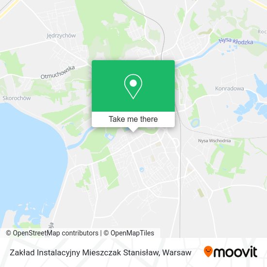 Zakład Instalacyjny Mieszczak Stanisław map