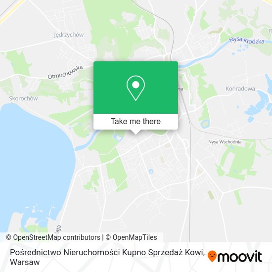 Pośrednictwo Nieruchomości Kupno Sprzedaż Kowi map