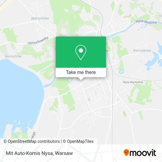 Mit Auto-Komis Nysa map