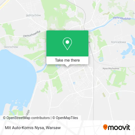 Карта Mit Auto-Komis Nysa