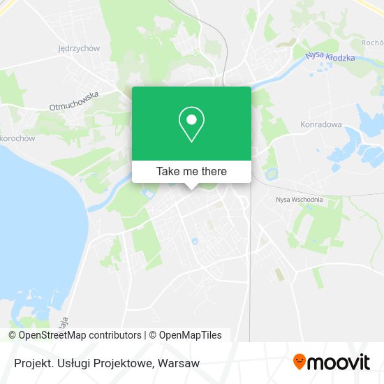 Projekt. Usługi Projektowe map