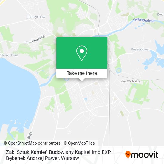 Zakl Sztuk Kamień Budowlany Kapitel Imp EXP Bębenek Andrzej Paweł map