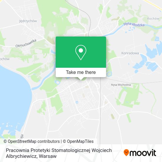 Pracownia Protetyki Stomatologicznej Wojciech Albrychiewicz map