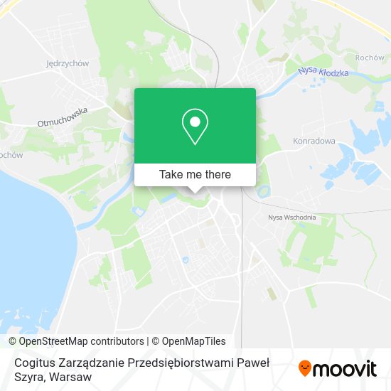 Cogitus Zarządzanie Przedsiębiorstwami Paweł Szyra map