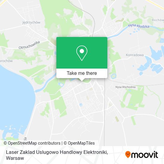 Laser Zaklad Uslugowo Handlowy Elektroniki map