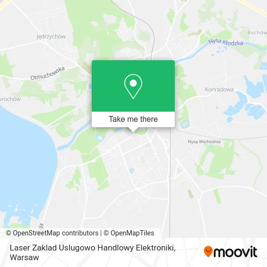 Карта Laser Zaklad Uslugowo Handlowy Elektroniki