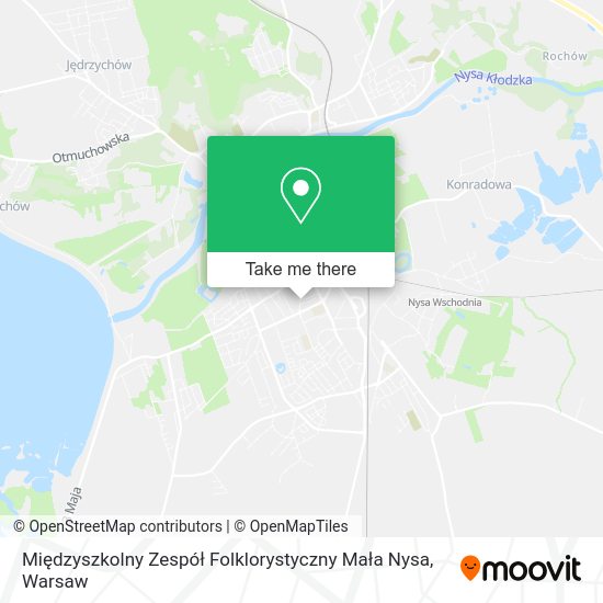 Międzyszkolny Zespół Folklorystyczny Mała Nysa map