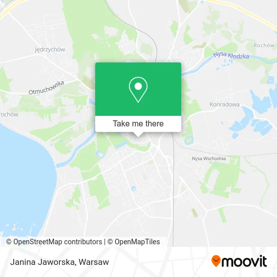 Janina Jaworska map