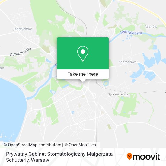 Prywatny Gabinet Stomatologiczny Małgorzata Schutterly map