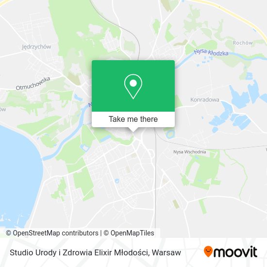 Studio Urody i Zdrowia Elixir Młodości map