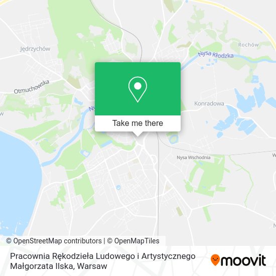 Pracownia Rękodzieła Ludowego i Artystycznego Małgorzata Ilska map