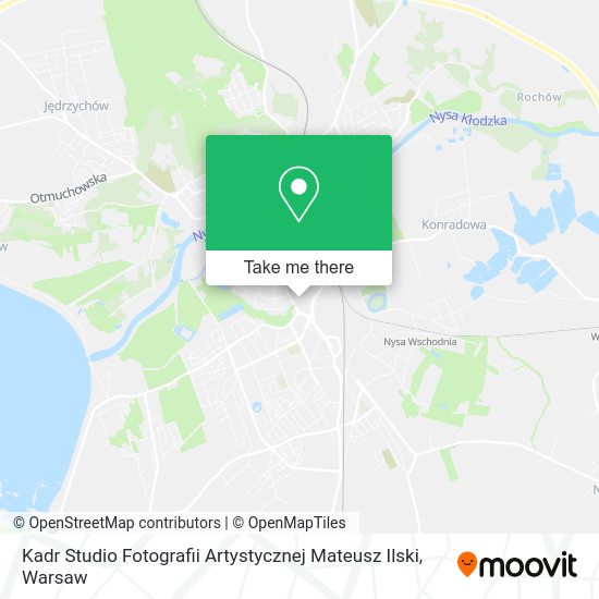 Kadr Studio Fotografii Artystycznej Mateusz Ilski map