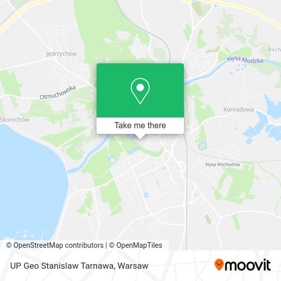 UP Geo Stanislaw Tarnawa map