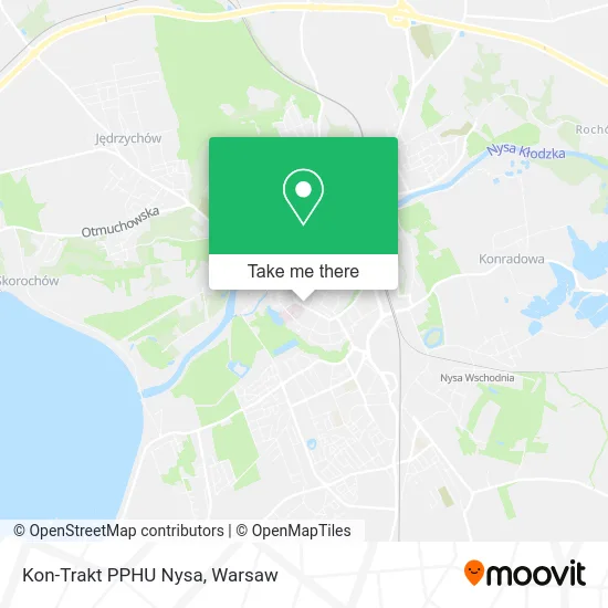Карта Kon-Trakt PPHU Nysa
