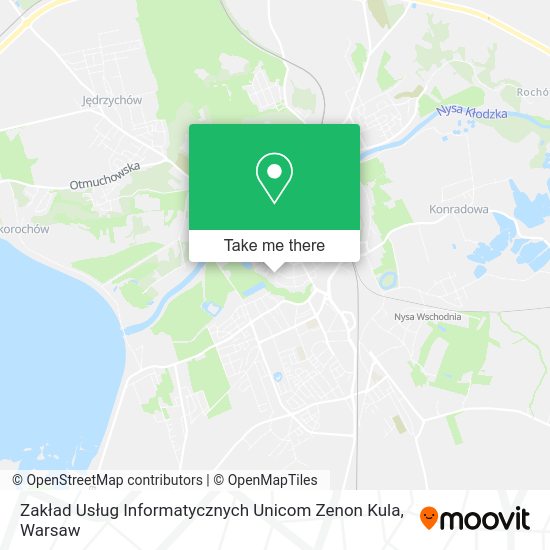 Zakład Usług Informatycznych Unicom Zenon Kula map