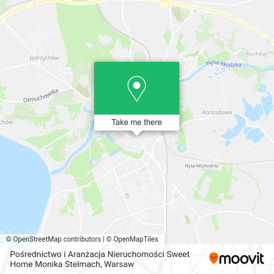 Pośrednictwo i Aranżacja Nieruchomości Sweet Home Monika Stelmach map