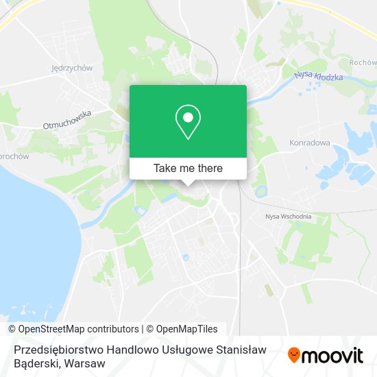 Przedsiębiorstwo Handlowo Usługowe Stanisław Bąderski map