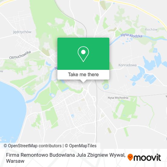 Firma Remontowo Budowlana Jula Zbigniew Wywal map