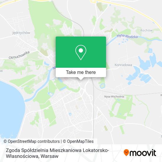 Zgoda Spółdzielnia Mieszkaniowa Lokatorsko-Własnościowa map