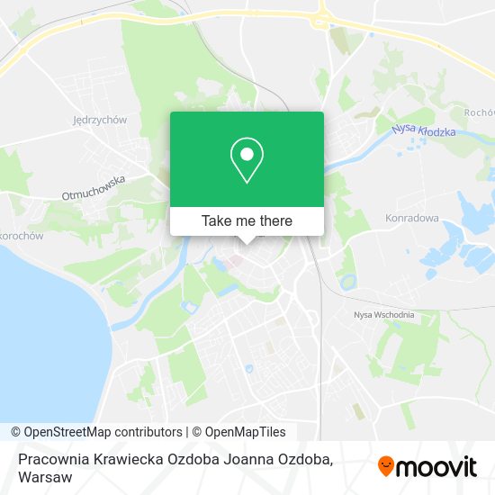 Pracownia Krawiecka Ozdoba Joanna Ozdoba map