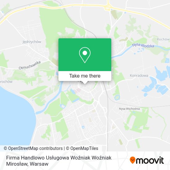 Firma Handlowo Usługowa Woźniak Woźniak Mirosław map