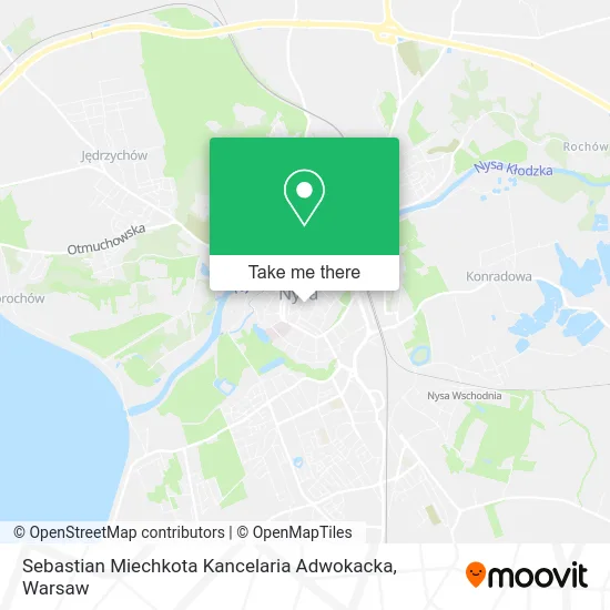 Sebastian Miechkota Kancelaria Adwokacka map