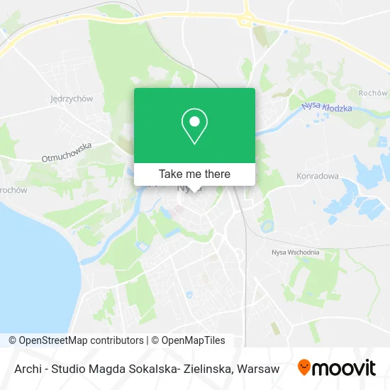 Archi - Studio Magda Sokalska- Zielinska map