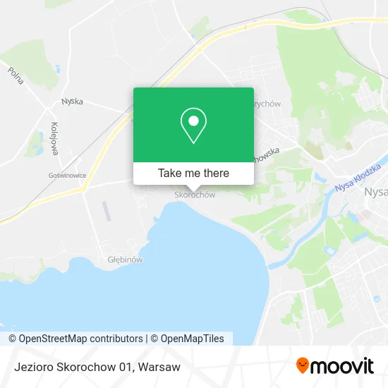 Карта Jezioro Skorochow 01