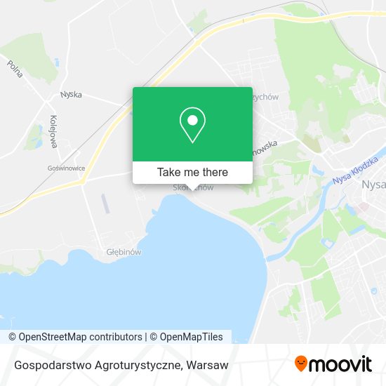 Карта Gospodarstwo Agroturystyczne