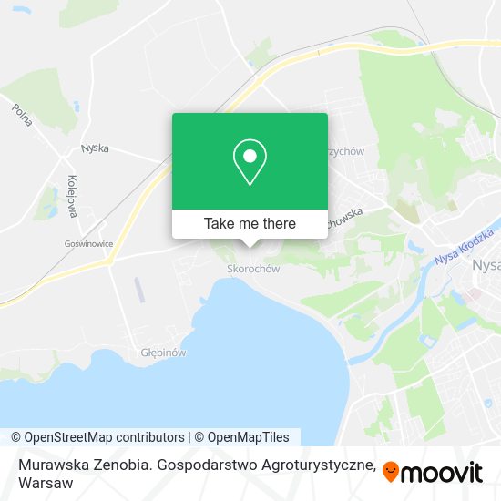 Murawska Zenobia. Gospodarstwo Agroturystyczne map