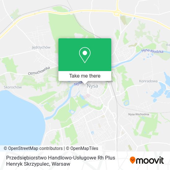 Przedsiębiorstwo Handlowo-Usługowe Rh Plus Henryk Skrzypulec map