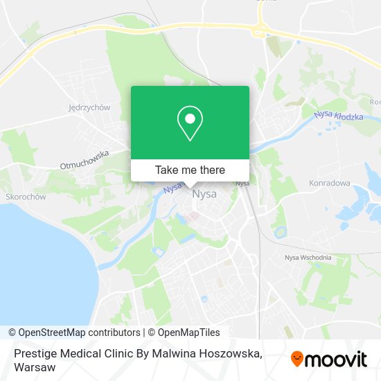 Prestige Medical Clinic By Malwina Hoszowska map